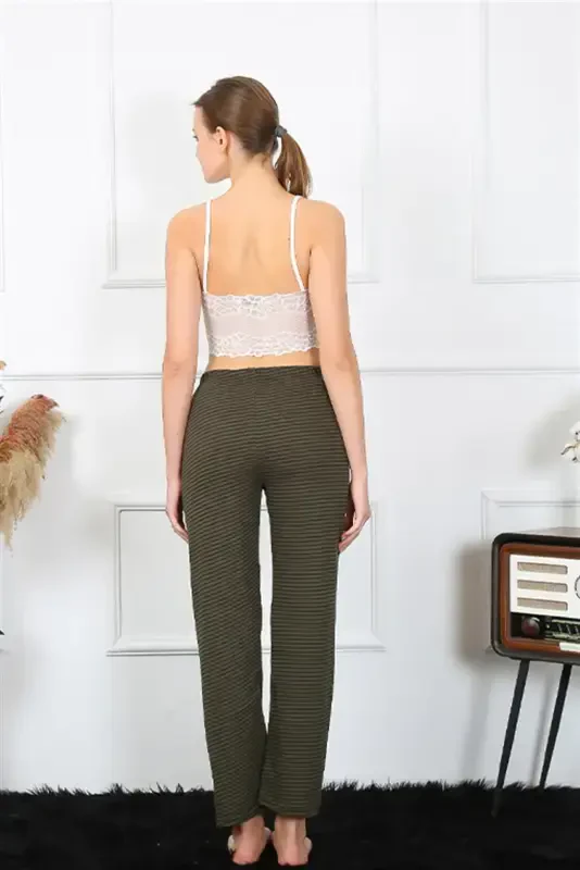 Akbeniz Kadın Pamuklu Alt Pijama 27464 - 1