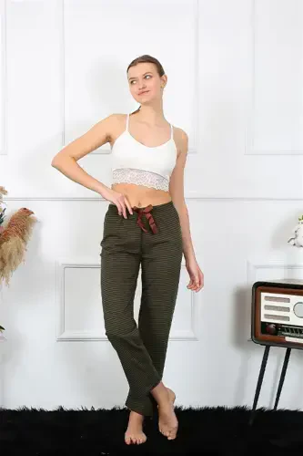 Akbeniz Kadın Pamuklu Alt Pijama 27464 - 2