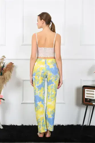 Akbeniz Kadın Pamuklu Alt Pijama 27466 - 5