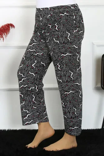 Akbeniz Kadın Pamuklu Büyük Beden Alt Pijama 27491 - 3