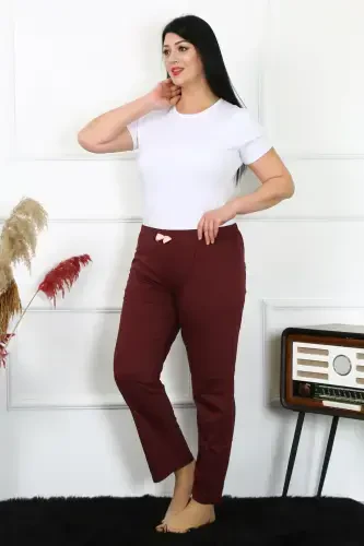 Akbeniz Kadın Pamuklu Büyük Beden Alt Pijama 27498 - AKBENIZ (1)