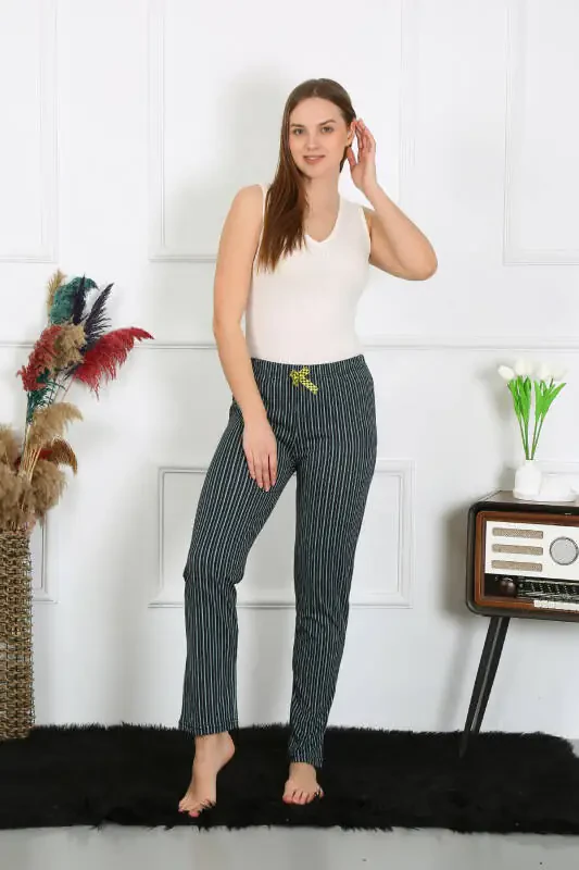 Akbeniz Kadın Pamuklu Tek Alt Pijama 27522 - 1