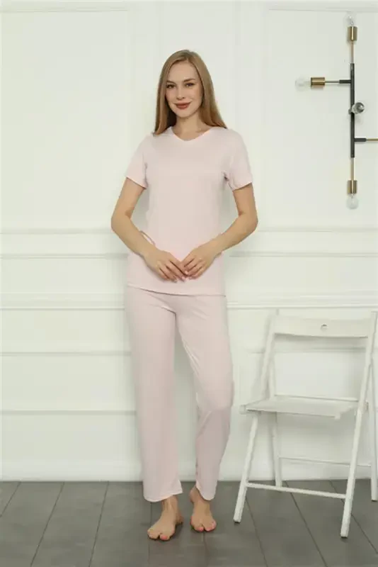 Akbeniz Kadın Penye Pijama Takım 4157 - 2