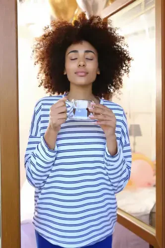 Akbeniz Kadın Uzun Kol 3 İplik Penye Pijama Takım 4185 - AKBENIZ (1)