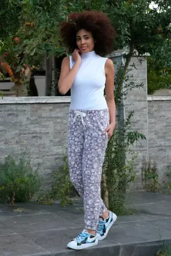 Akbeniz Kadın Welsoft Polar Tek Alt Pijama 210062 - AKBENIZ (1)