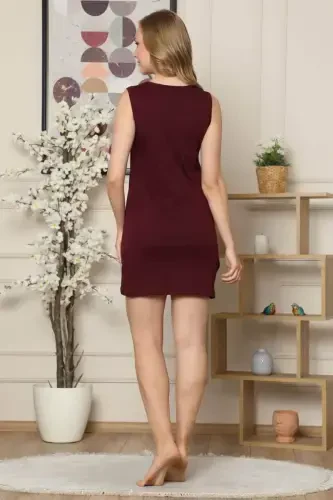 Akbeniz Kalın Askılı Penye Gecelik 960 - 3