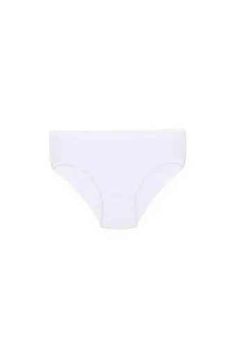 Akbeniz Kız Çocuk 3'lü Beyaz Külot - 2