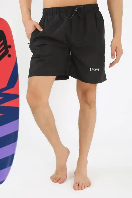 Akbeniz Men's Black Swim Shorts 27485 - 3