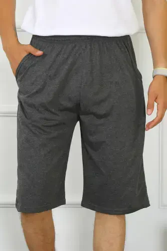 Akbeniz Men's Cotton Anthracite Capri 27480 - AKBENIZ (1)