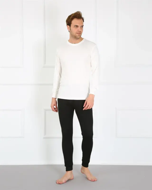 Akbeniz Erkek Pamuk Siyah Tek Alt İçlik 19102 - 3