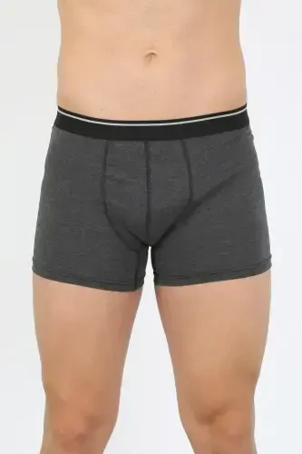 Akbeniz Men's Cotton Lycra Anthracite 40133 - 2