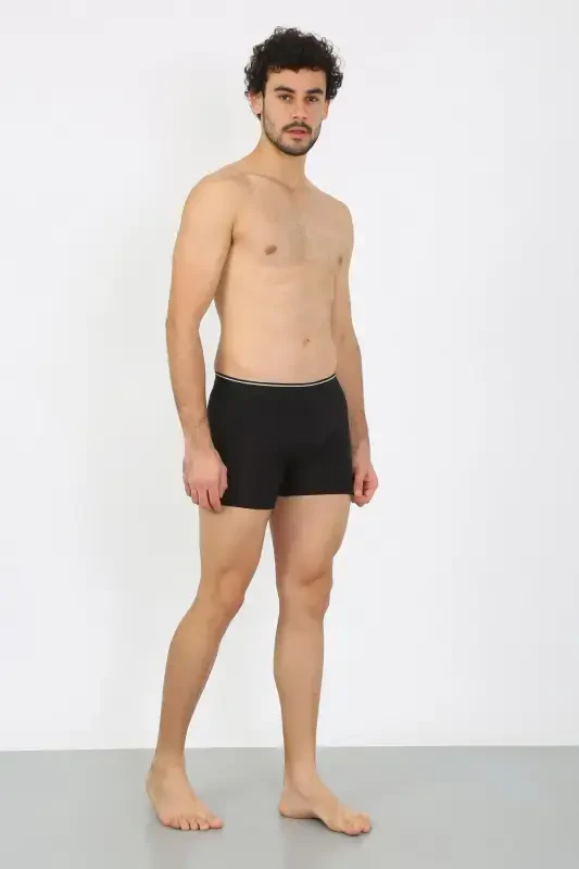 Akbeniz Men's Cotton Lycra Black 40133 - AKBENIZ