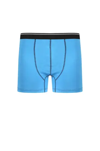 Akbeniz Men's Cotton Lycra Boxer Blue 40133 - AKBENIZ (1)