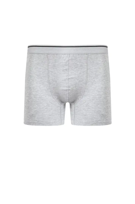 Akbeniz Men's Cotton Lycra Boxer Gray 40133 - 2