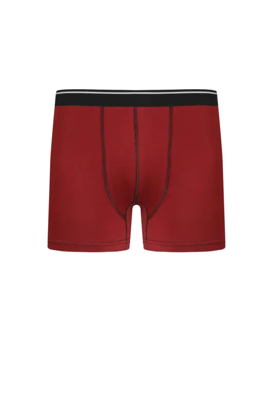 Akbeniz Men's Cotton Lycra Burgundy 40133 - 2