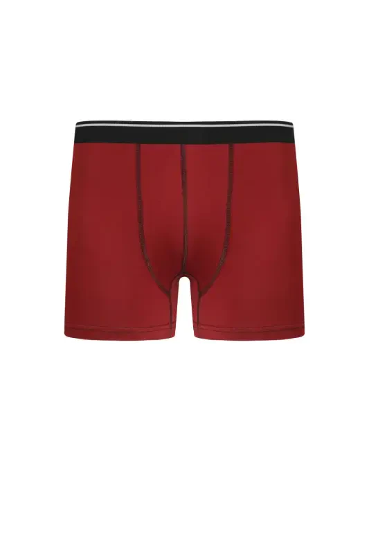 Akbeniz Men's Cotton Lycra Burgundy 40133 - 2