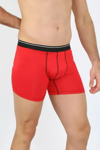 Akbeniz Men's Cotton Lycra Red 40133 