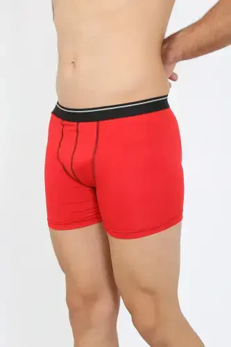 Akbeniz Men's Cotton Lycra Red 40133 - AKBENIZ (1)