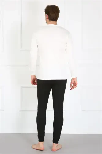 Akbeniz Men's Cotton Navy Blue Single Bottom Undershirt 19102 - 4