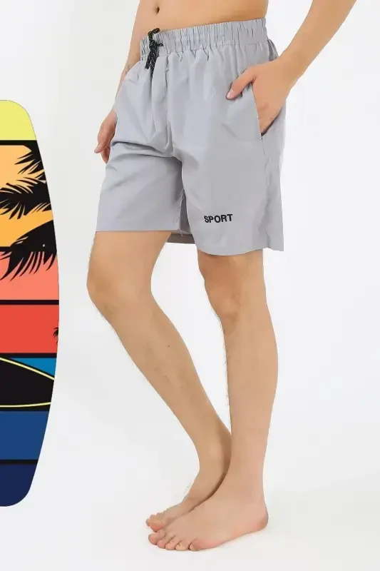 Akbeniz Men's Grey Swim Shorts 27485 - 5