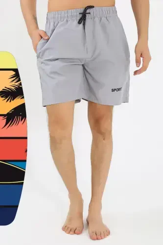 Akbeniz Men's Grey Swim Shorts 27485 - 6