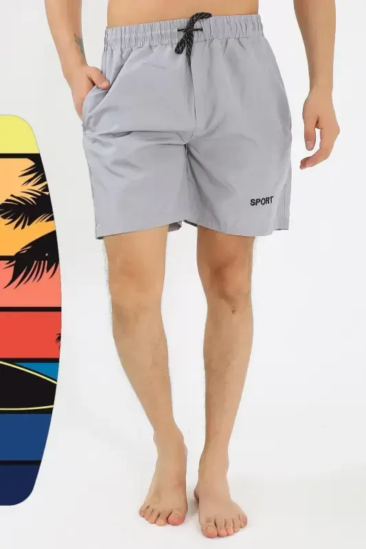 Akbeniz Men's Grey Swim Shorts 27485 - 6