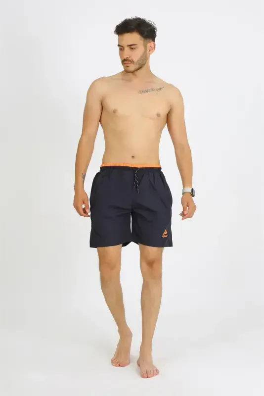 Akbeniz Men's Navy Blue Sea Shorts 27485 - 6