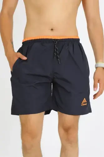 Akbeniz Men's Navy Blue Sea Shorts 27485 - 8