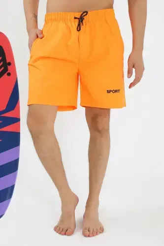 Akbeniz Men's Orange Swim Shorts 27485 - 3