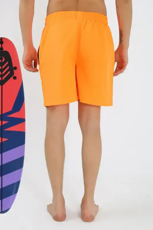 Akbeniz Men's Orange Swim Shorts 27485 - 4