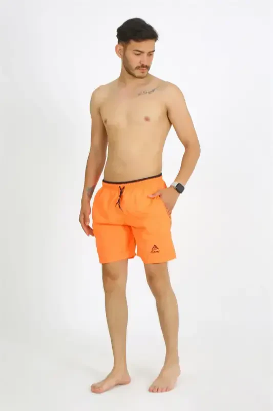 Akbeniz Men's Orange Swim Shorts 27485 - 5