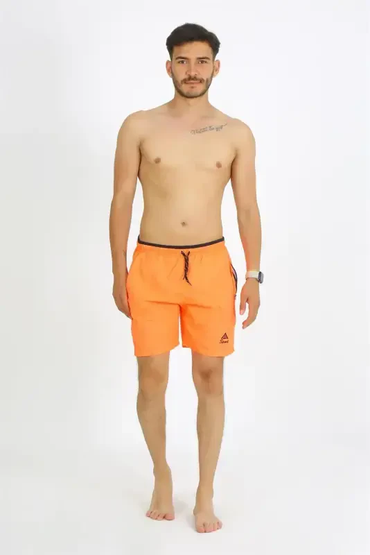 Akbeniz Men's Orange Swim Shorts 27485 - 6