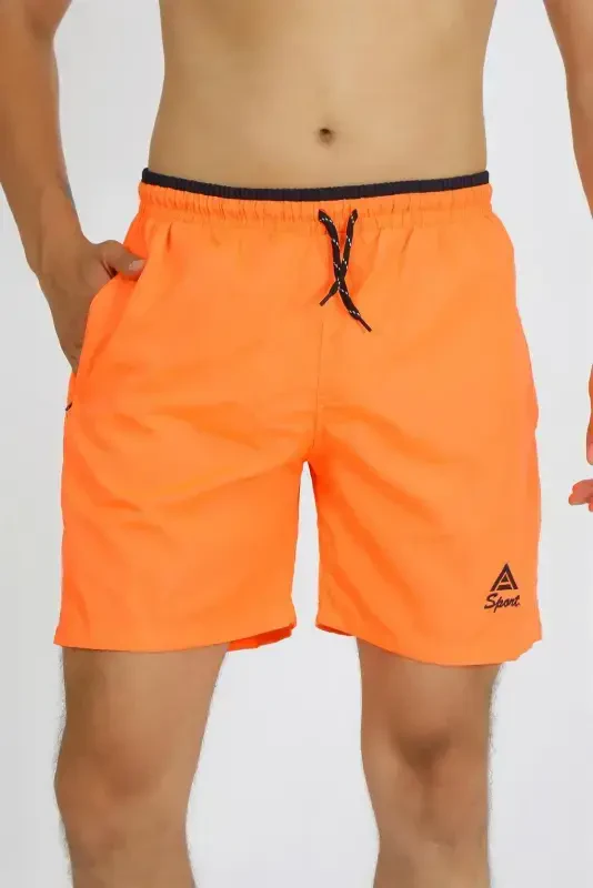 Akbeniz Men's Orange Swim Shorts 27485 - 7