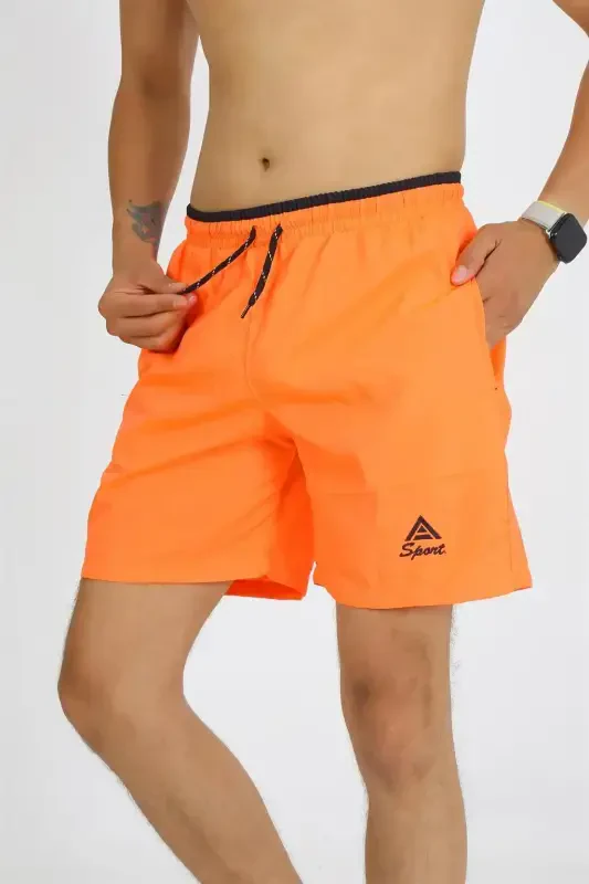 Akbeniz Men's Orange Swim Shorts 27485 - 8