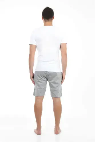 Akbeniz Men's Pocketed Cotton Shorts 27210 - 3