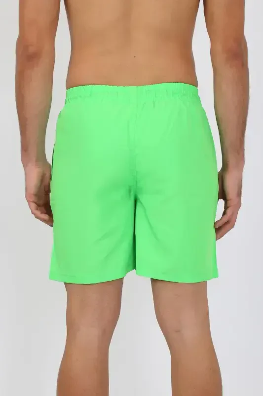 Akbeniz Men's Zipper Pocket Swim Shorts Pistachio Green 27485 - 5