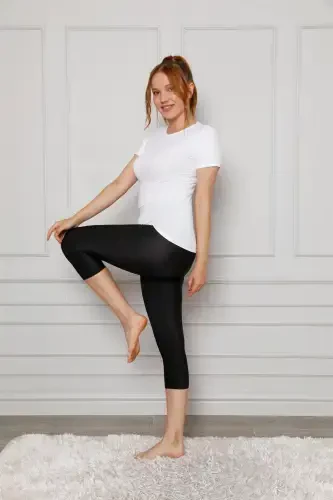 Akbeniz Microfiber Capri Tights 5864 - 3