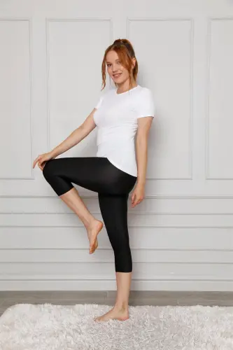 Akbeniz Microfiber Capri Tights 5864 - 3