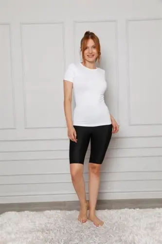 Akbeniz Microfiber Diz Üstü Tayt 5867 - 7