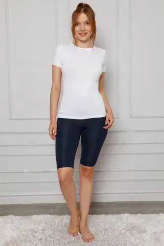 Akbeniz Microfiber Diz Üstü Tayt 5869 - 1