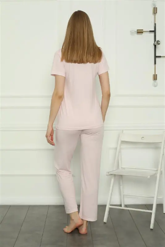 Akbeniz Mother Daughter Family Knit Pajamas Set Sold Separately. Prices are Different 50107 - 4