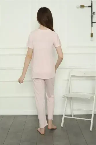 Akbeniz Ona Qiz Oila Penye Pijama To'plami Alohida Alohida Sotiladi. Narxlari Har Xil 50107 - 6