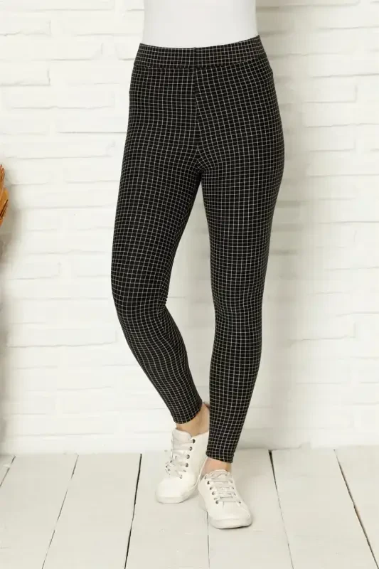 Akbeniz Penye Likrali Tayt 5883 - AKBENIZ