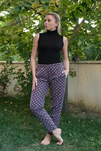 Akbeniz Polar ayollar uchun flanela pijama tagligi 210054 - 3