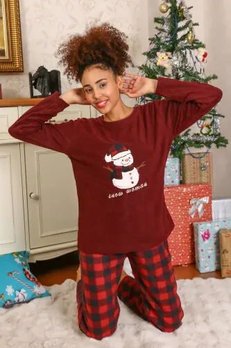 Akbeniz Welsoft ayollar uchun polyar Sevishganlar kombinatsiyasi piжаma to'plami 50120 Bir to'plamning narxi - 4