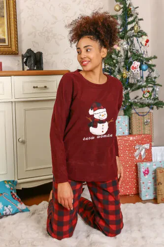 Akbeniz Welsoft ayollar uchun polyar Sevishganlar kombinatsiyasi piжаma to'plami 50120 Bir to'plamning narxi - 5