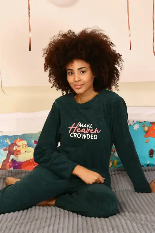Akbeniz Welsoft Polar Kadın Pijama Takımı 8516 - 5