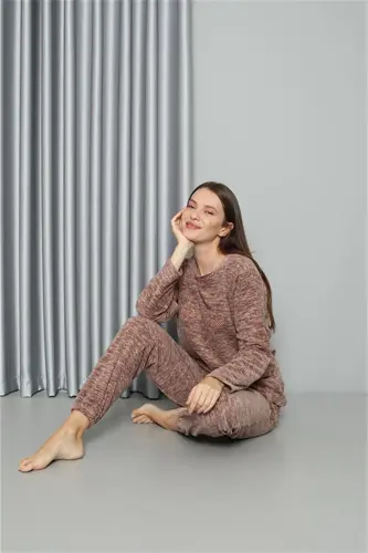 Akbeniz Welsoft Polar Kadın Pijama Takımı 8519 - 4