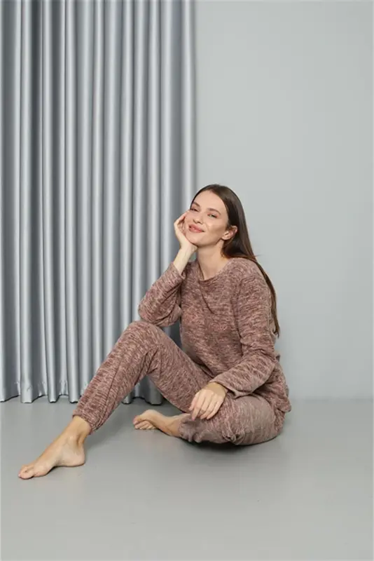Akbeniz Welsoft Polar Kadın Pijama Takımı 8519 - 4
