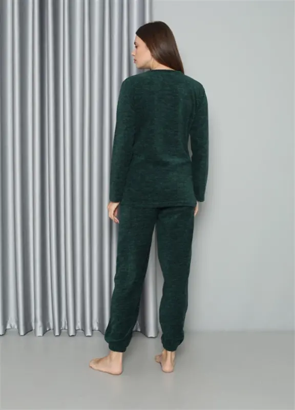Akbeniz Welsoft Polar Women's Pajama Set 8516 - 2